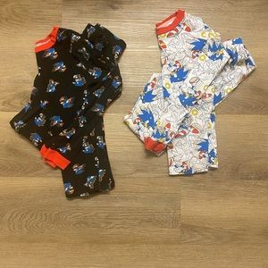 Sonic the Hedgehog snug fit kids pajamas